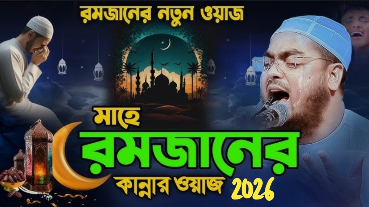 মাহে রমজানের কান্নার ওয়াজ।হাফিজুর রহমান সিদ্দিকী। 37918