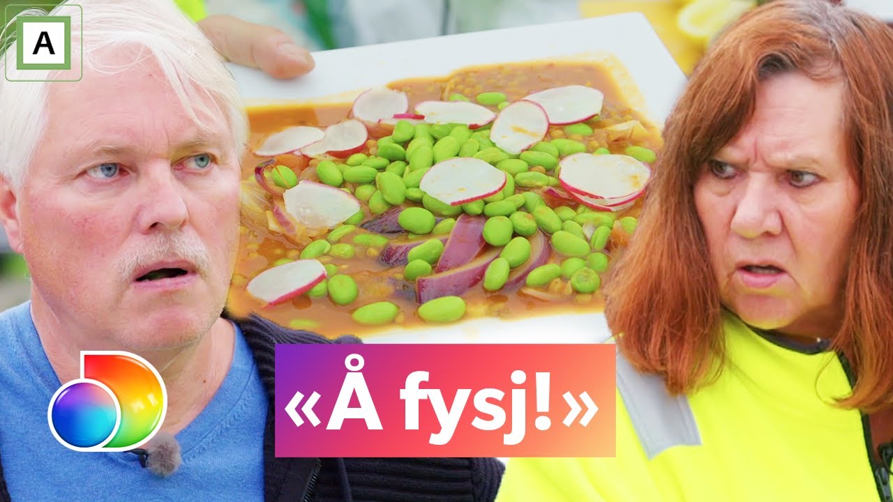 Snefrid og Erik blir influensere | Snefrid og Erik prøver vegansk mat | discovery+ Norge