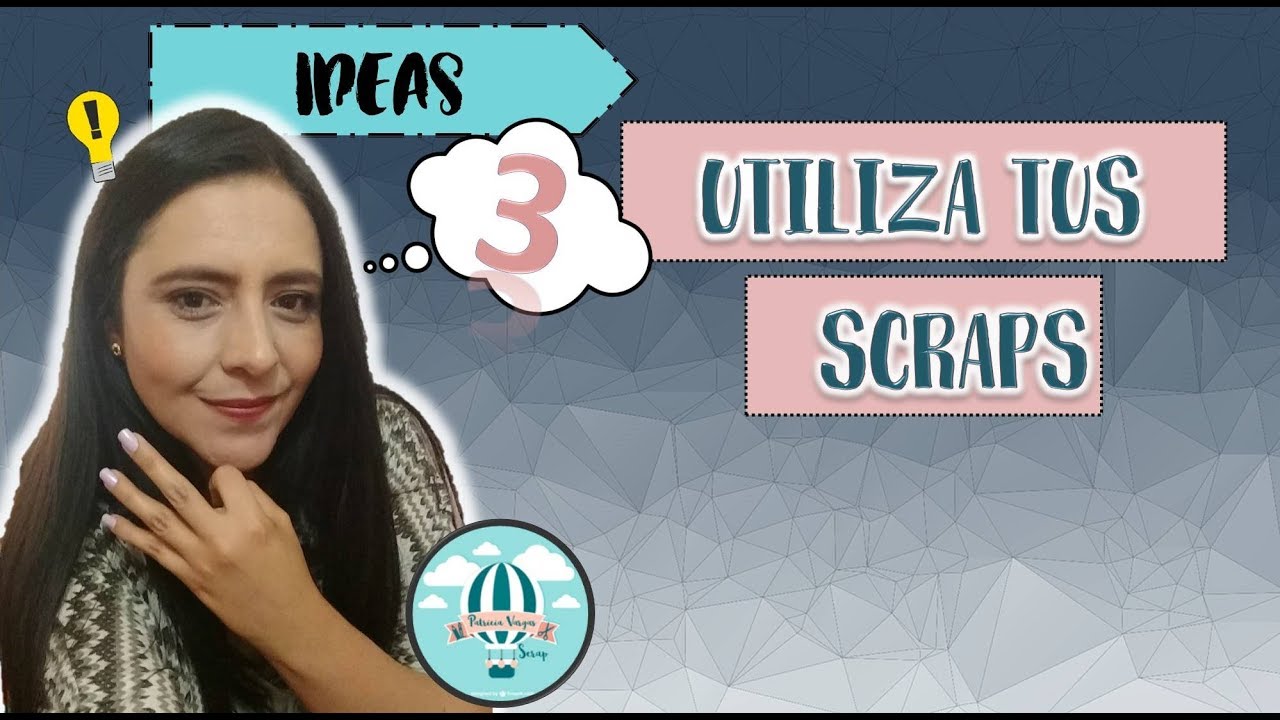 3 ideas con Scraps / Que hacer con papel sobrante?
