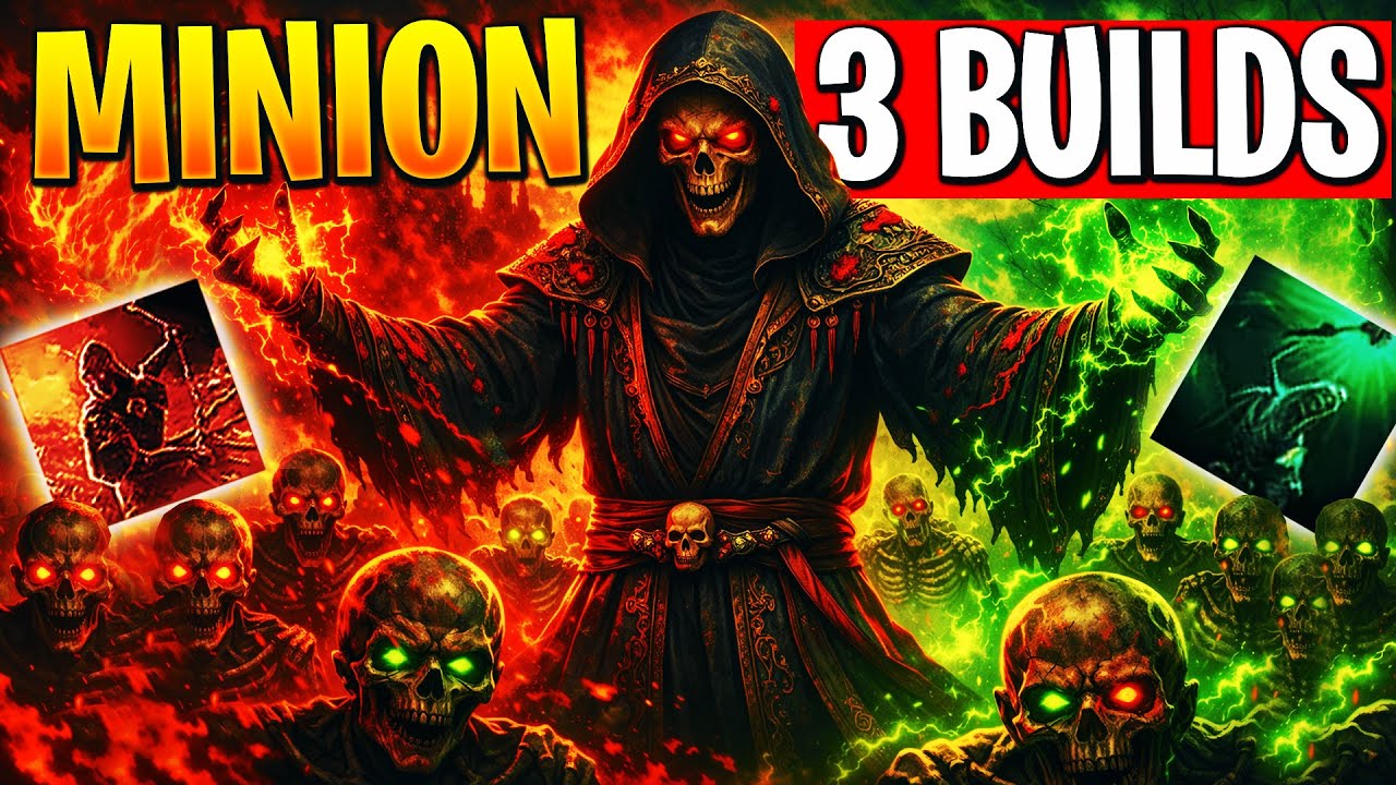 ТОП-3 ЛУЧШИХ СБОРОК МИНЬОНОВ В ВЕРСИИ 0.4! Сборка миньонов в Path of Exile 2 0.4 (НОВАЯ МЕТА)