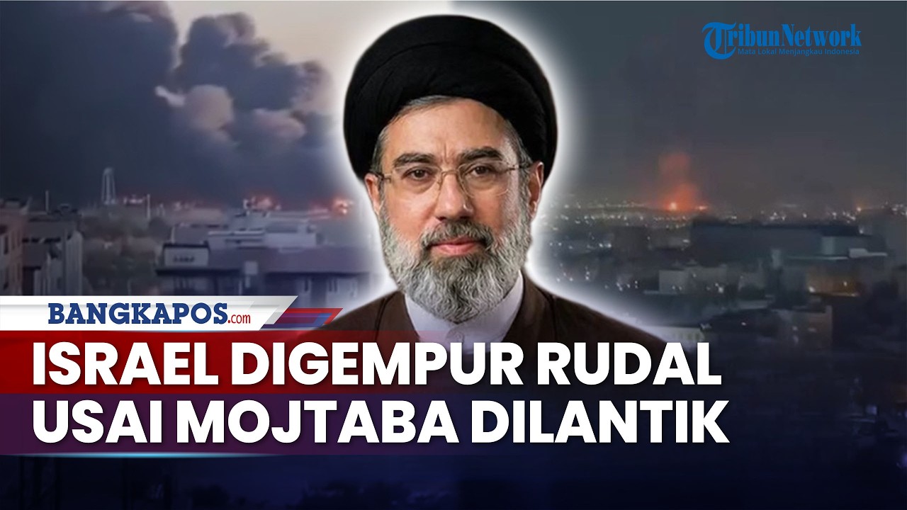 Rentetan Rudal Iran Gempur Israel Usai Pemimpin Baru Ditunjuk, Warga Tel Aviv Dipaksa Berlindung