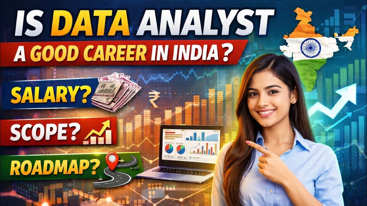Is data analyst a good career in India 2026 | Complete Road map |