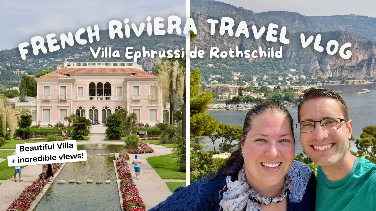 PERFECT DAY TRIP FROM NICE! 🇫🇷 Villa Ephrussi de Rothschild & Beach Day