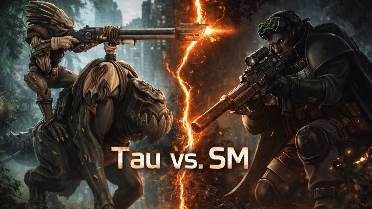 KROOT AND TAU, TOGETHER STRONG | Thentox (Tau) vs. Green A'Dier (SM) WH40k: Gladius – RoW 1v1
