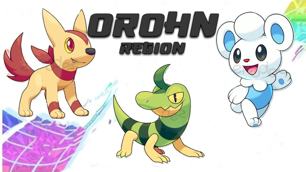 Complete Fakedex - Orohn Fakemon Region - Part 1