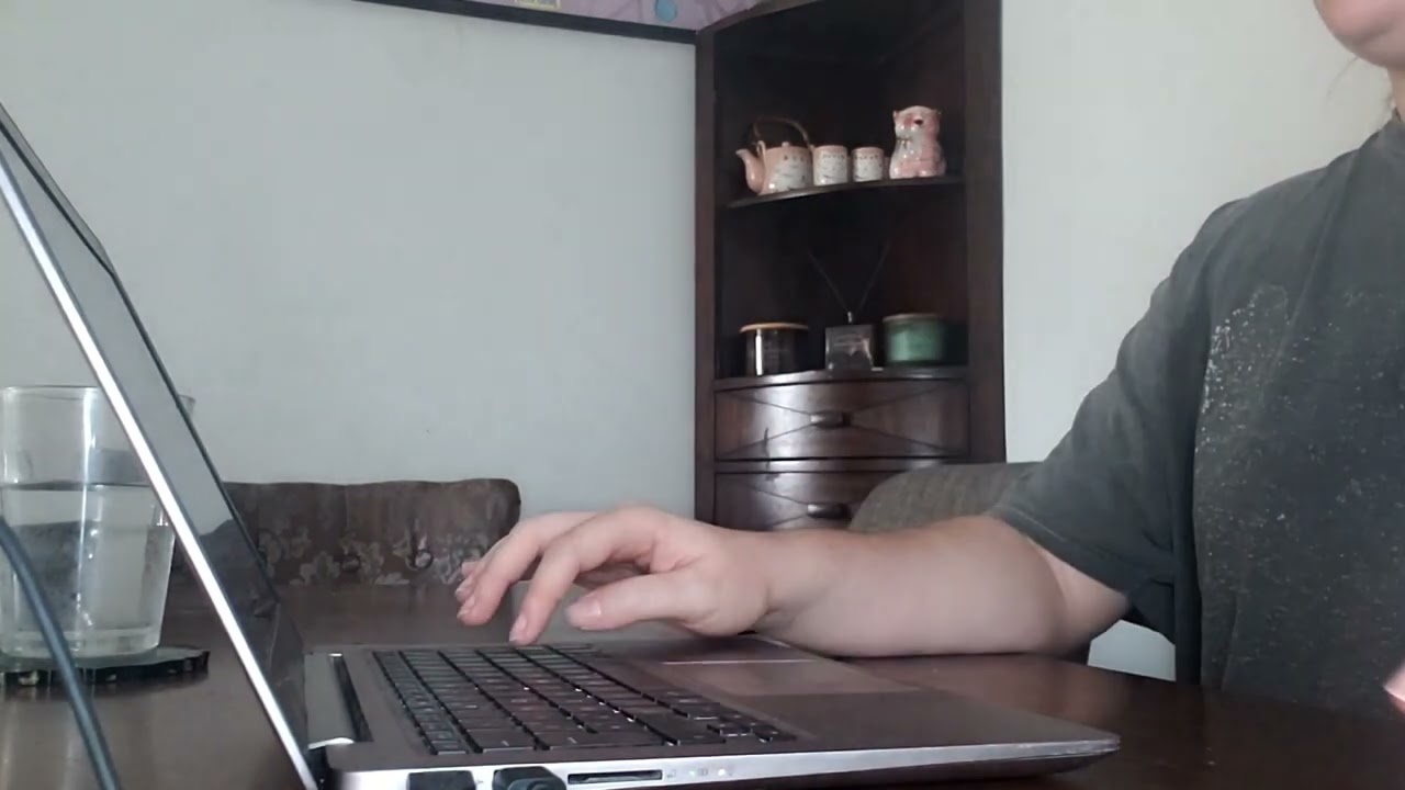 ASMR Work with me (lofi, typing, clicking)