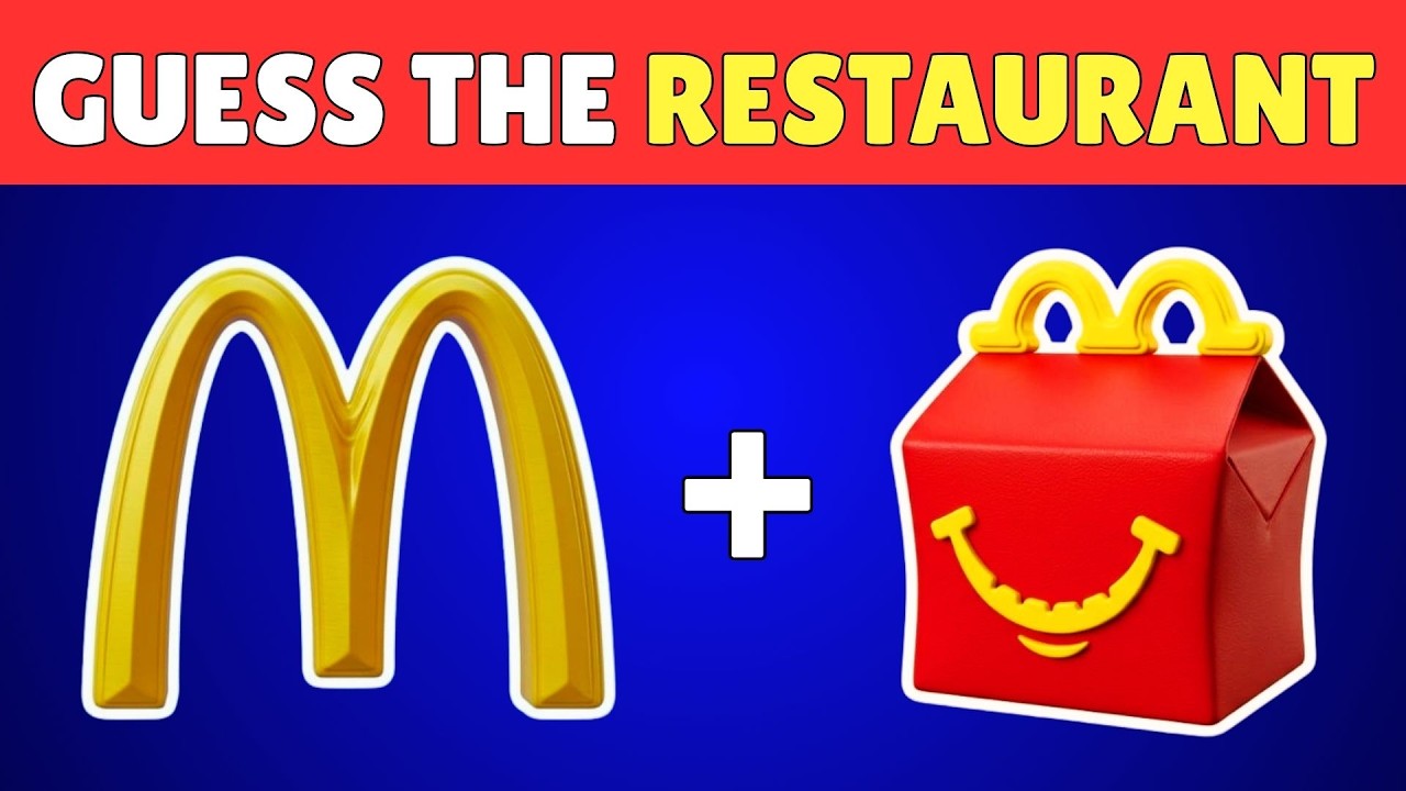 Guess The Fast Food Restaurant by Emojis🍕😋| Ultimate Emoji Quiz 2026