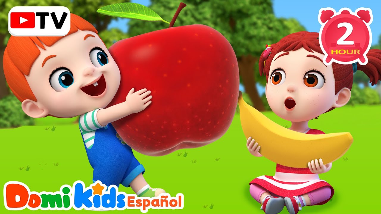 Colección Infantil de 2 Horas: Manzanas, Bananas y Más 🍌🍎| Canciones Infantiles | Domi Kids