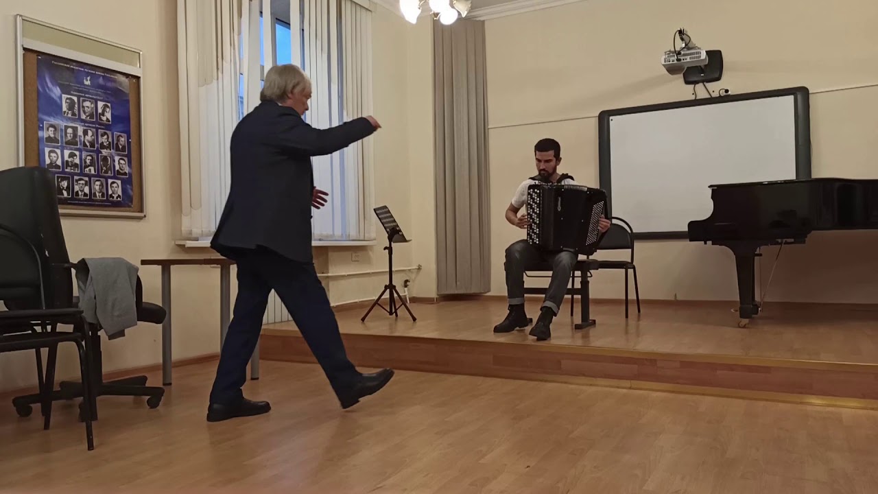 Мастер-класс Фридриха Робертовича Липса (Народный артист РФ, профессор РАМ им. Гнесиных)