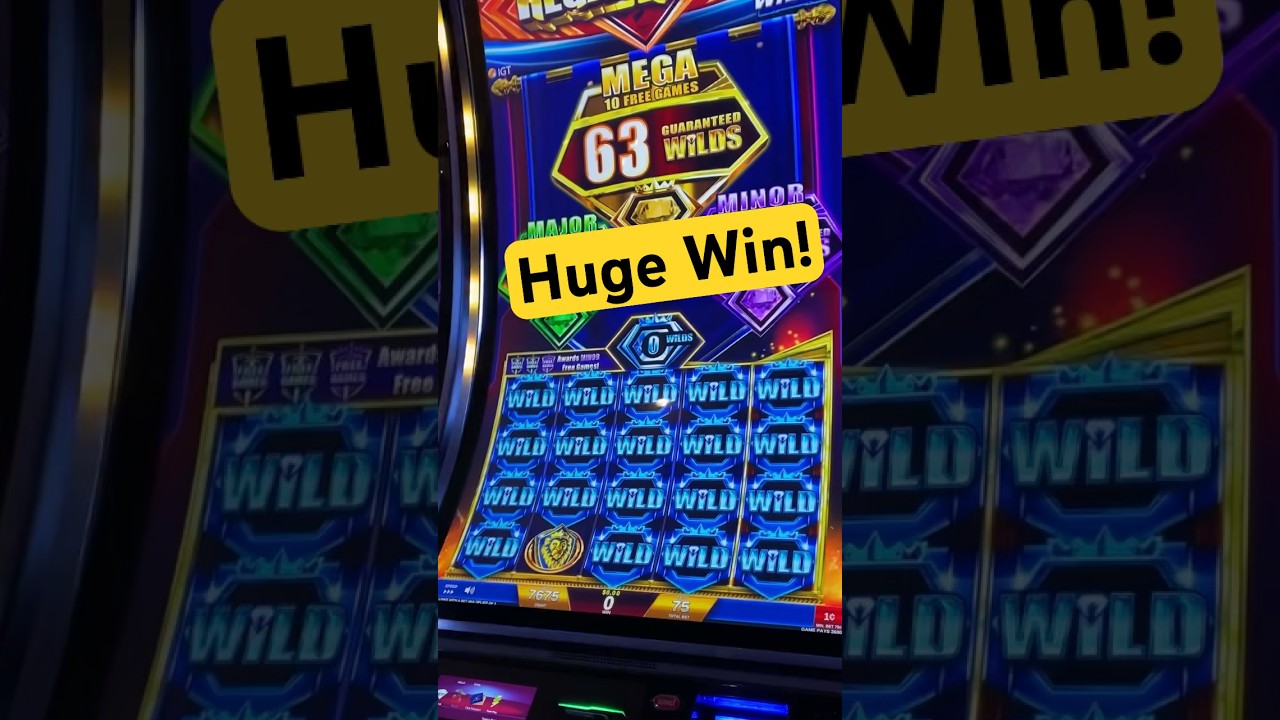 Huge Win Bonus Spin On Minimum Bet! #youtubeshorts #casino