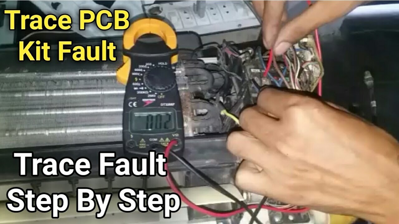 How to trace and solve PCB kit problem Hair Ac step by step | in Urdu/Hindi