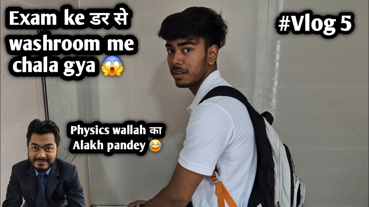Exam Day Vlog 2 📸 🥰 College Me Alakh pandey ka first copy Milgya 😂...