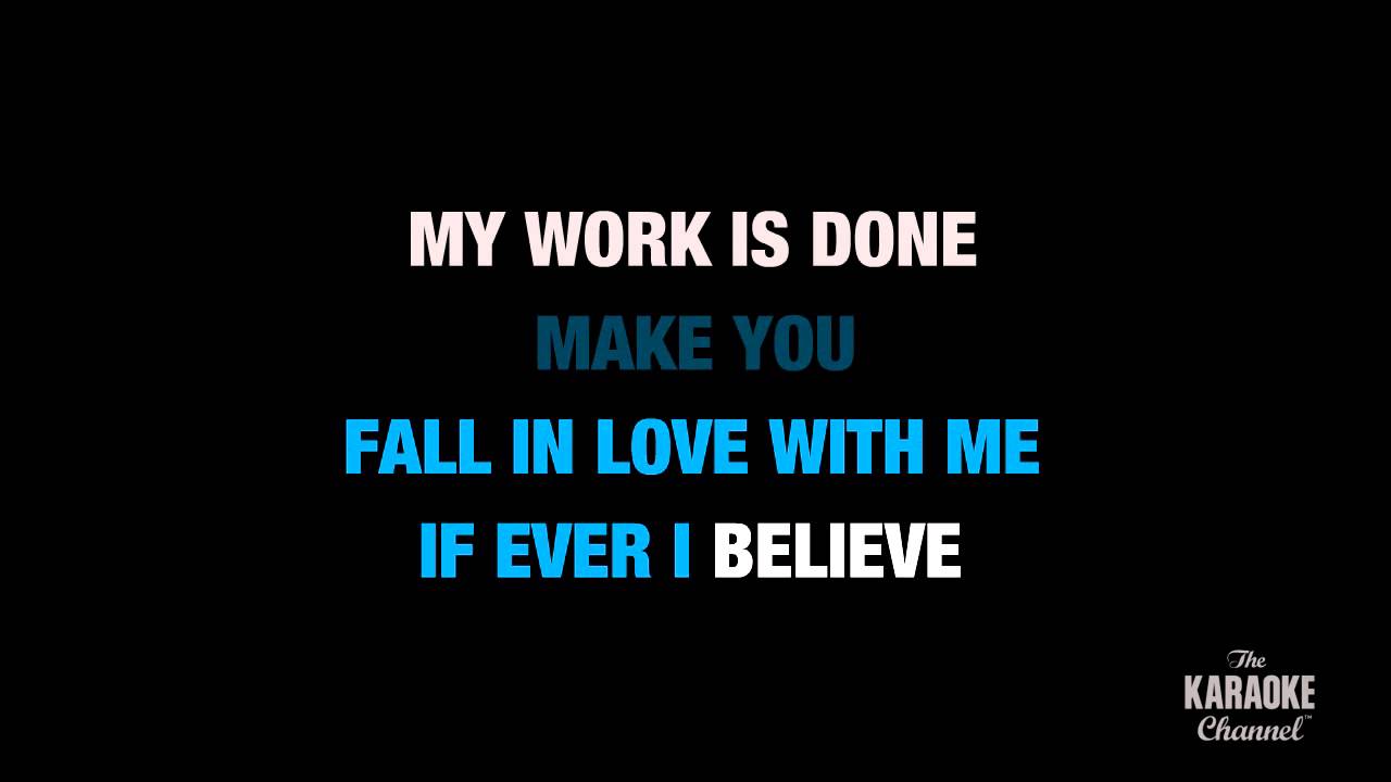 Brian McKnight - Back At One (Karaoke with Lyrics)