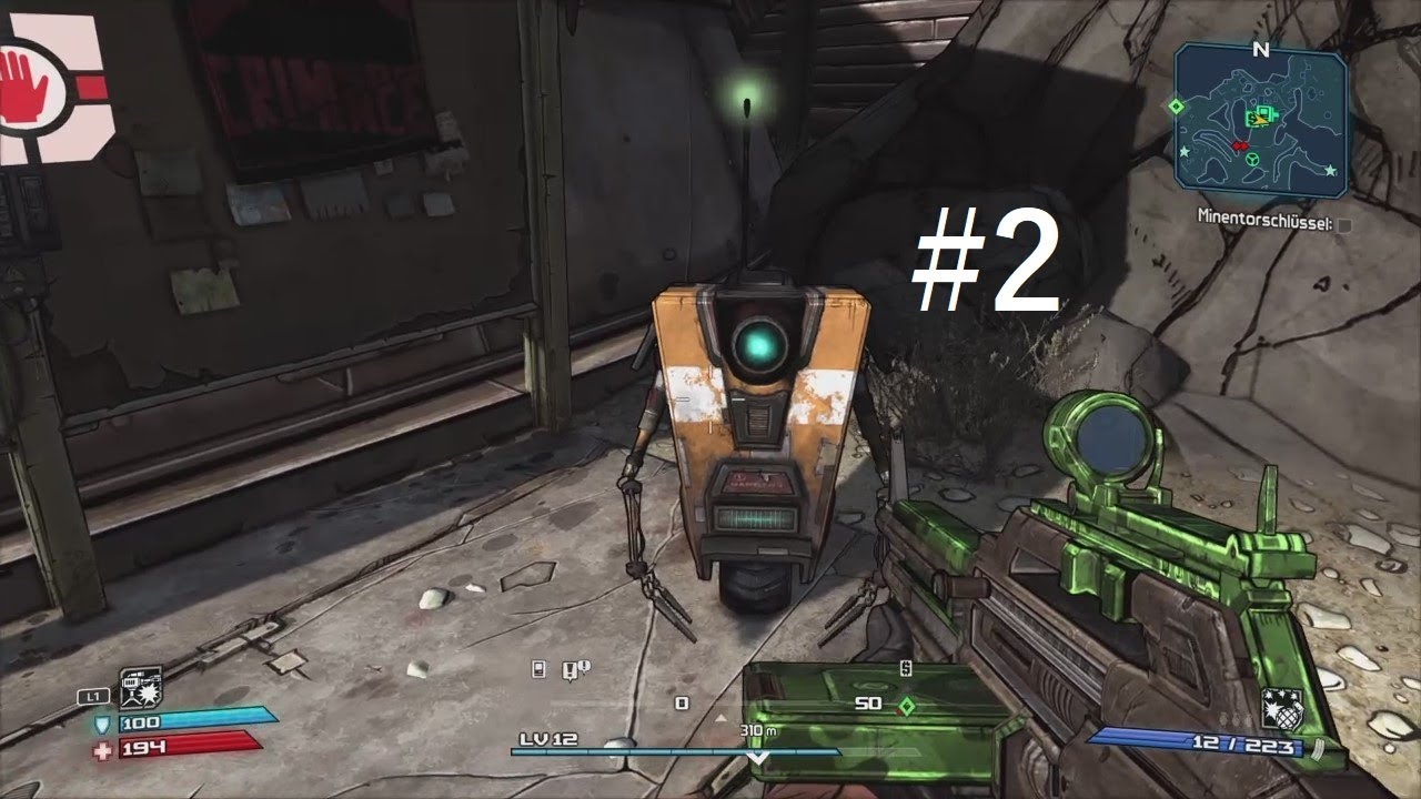 Let's Play Borderlands 1 GotY - Deutsch - PS4 #2 Ärger in den Arid Badlands