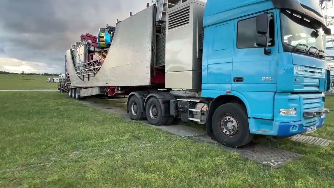 The Hoppings build up and pull on vlog 4