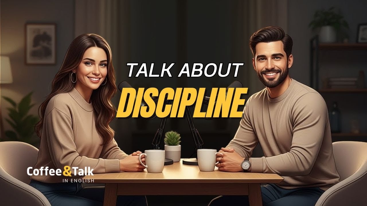 How to Talk About Discipline in English ☕🔥 | Conversation Practice