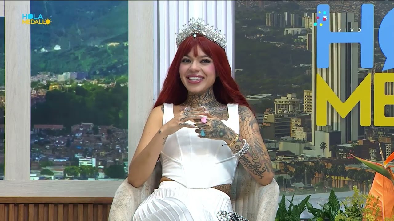 ¡Melissa Gate sorprendió con esta noticia en Hola Medallo! Se lanza como cantante
