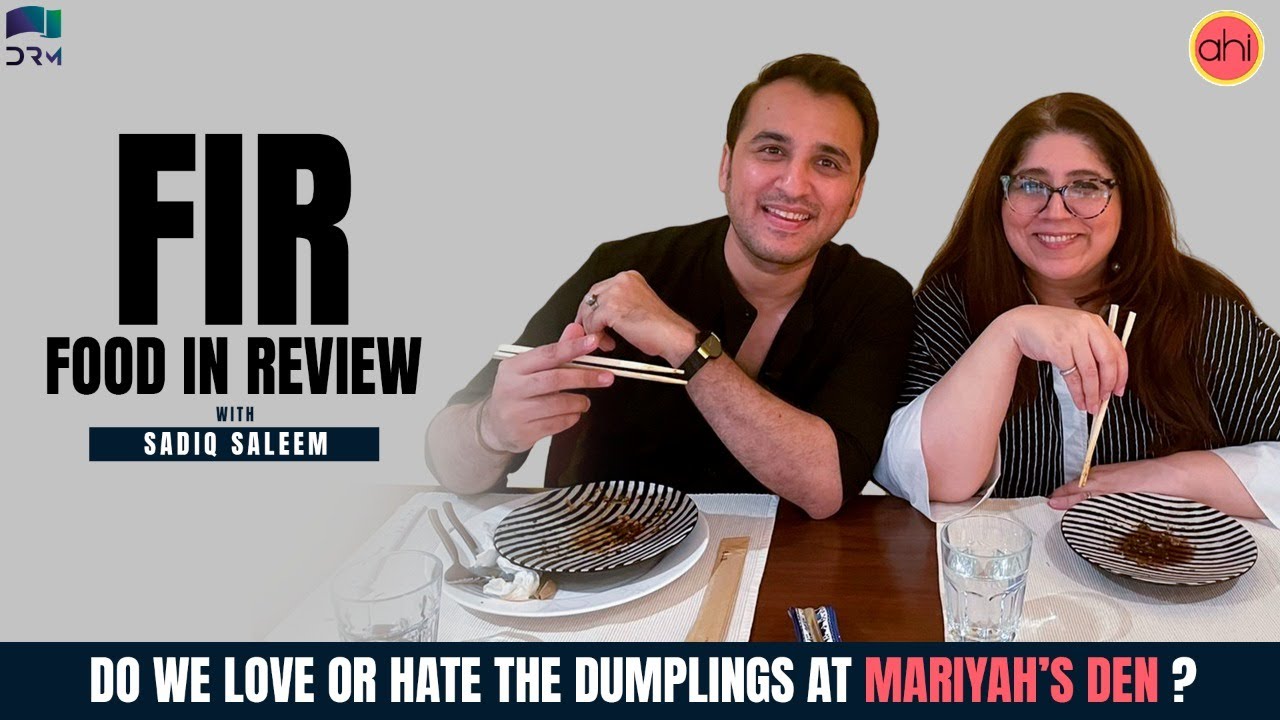 Taste test with Sadiq Saleem I Mariyah&rsquo;s Den I Food in Review