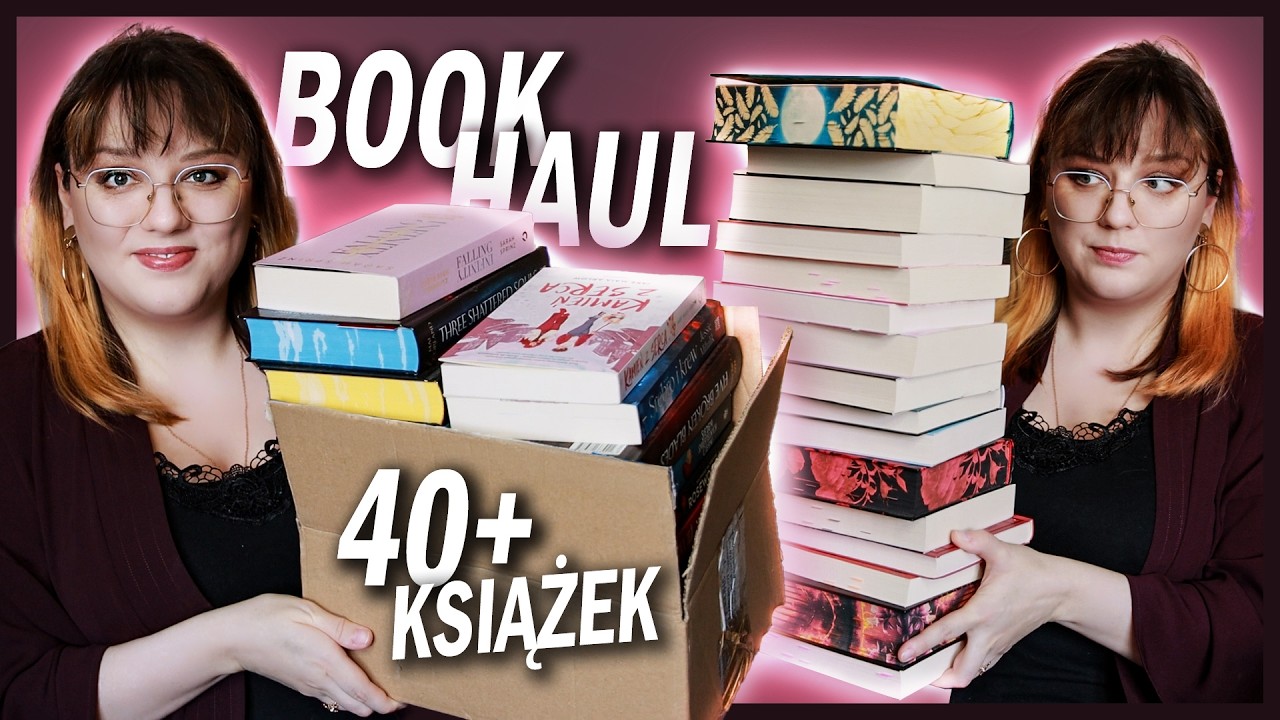 📚 40+ KSIĄŻEK, czyli BOOK HAUL od początku roku i o tym, jak jutrałam 📚