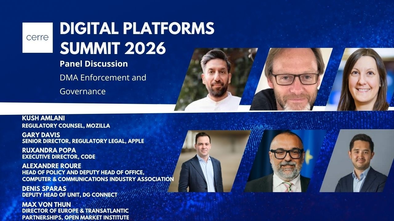Panel Discussion - DMA Enforcement and Governance
