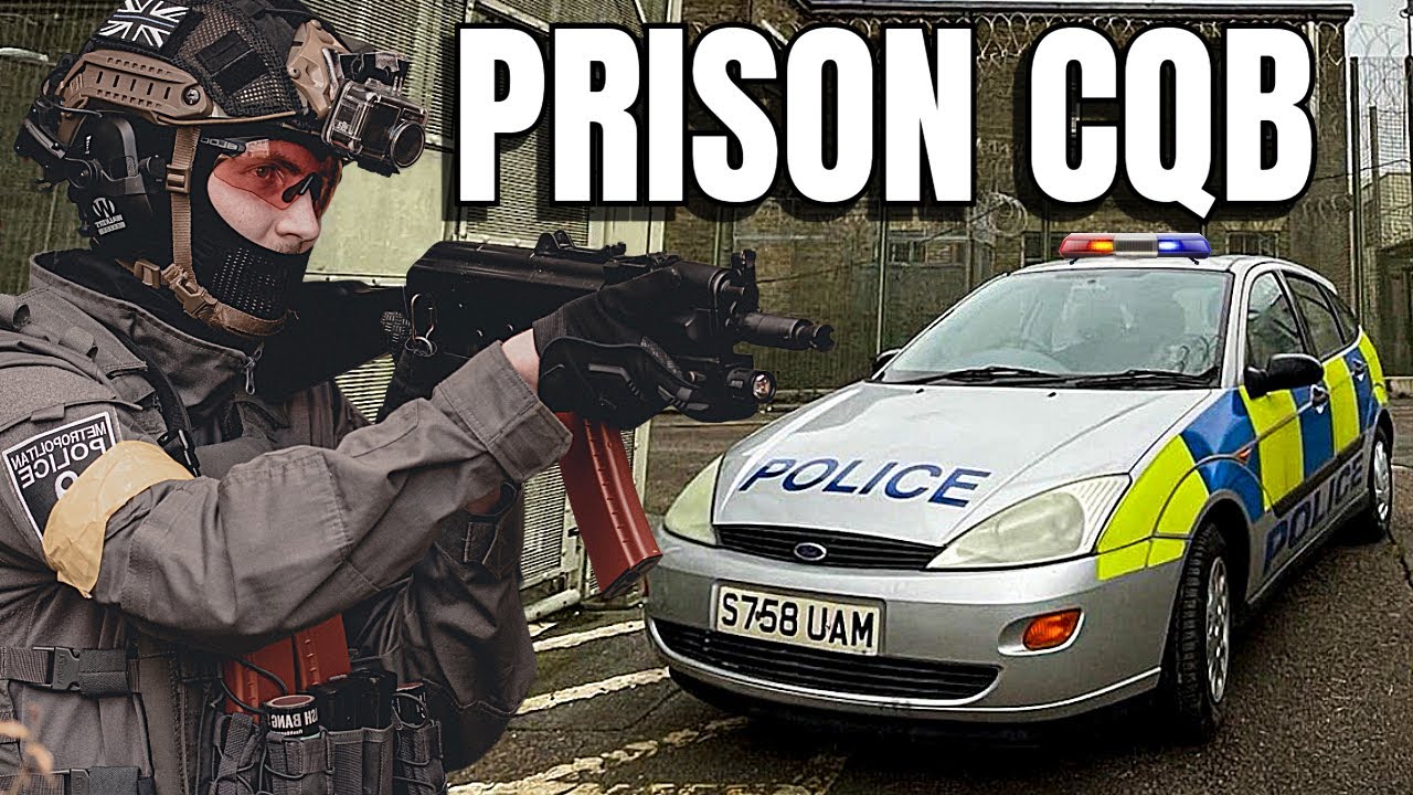 PRISON CQB &ndash; INSANE Airsoft Gameplay at an Actual UK Prison