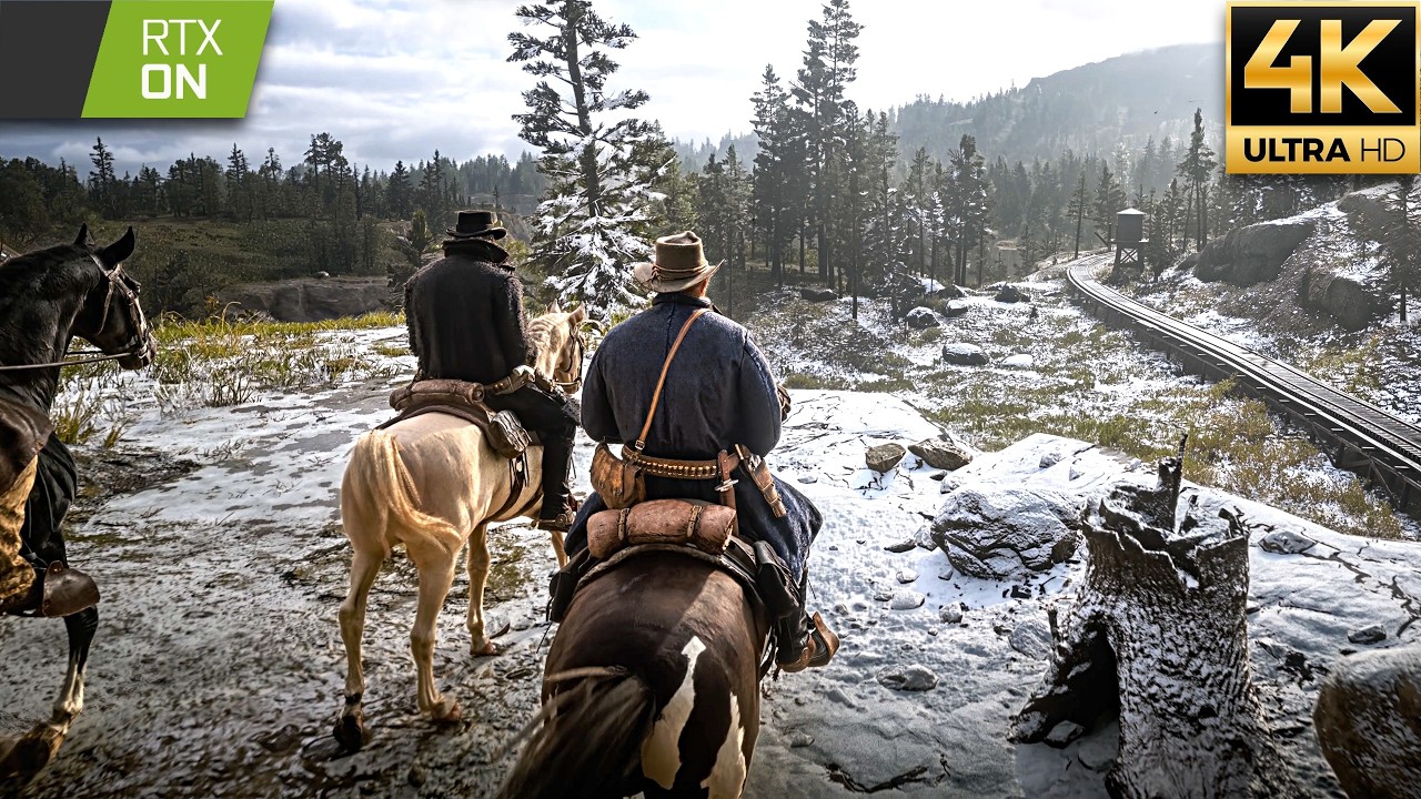Red Dead Redemption 2 + DLSS 5 выглядит как кино! &ndash; RTX 5090 4K на максималках