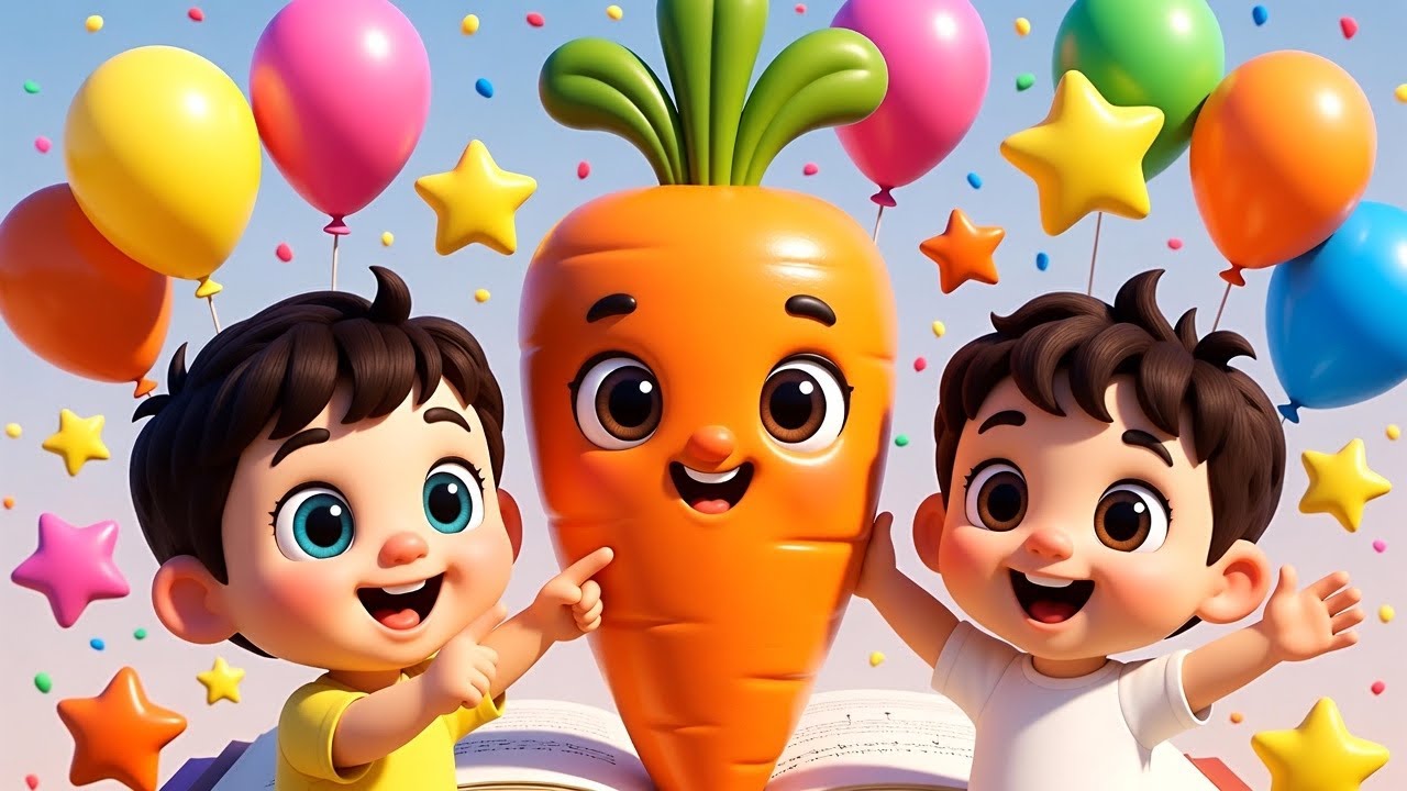 अहा गाजर बड़े मस्त 🥕🥕#trending #kids #cartoon 