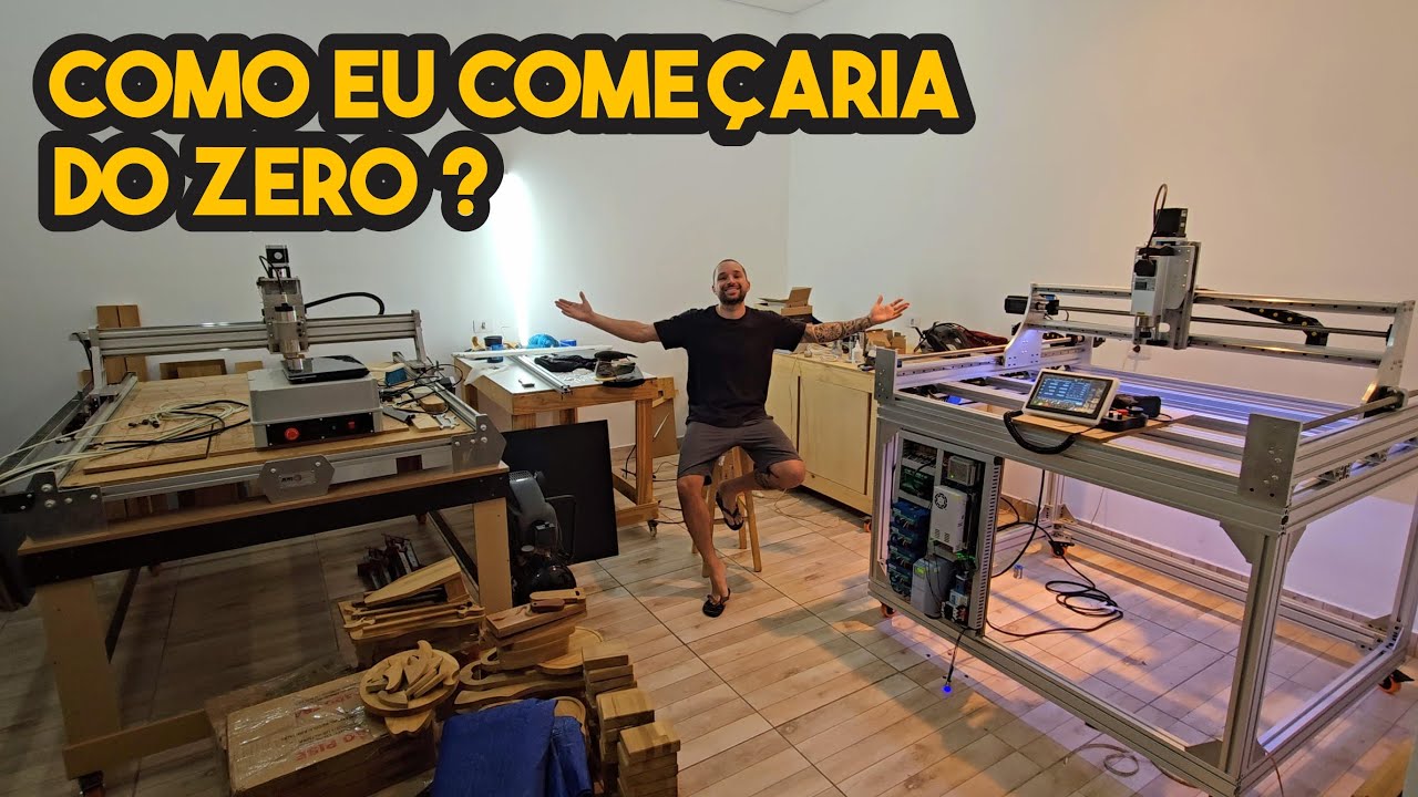 Como COMEÇAR Seu Negócio com CNC Router