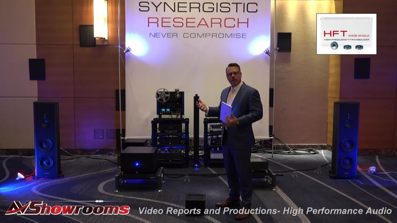 Synergistic Research, Atmosphere X Series Introduction and Wide Angle HFT Live Demonstration, AXPONA