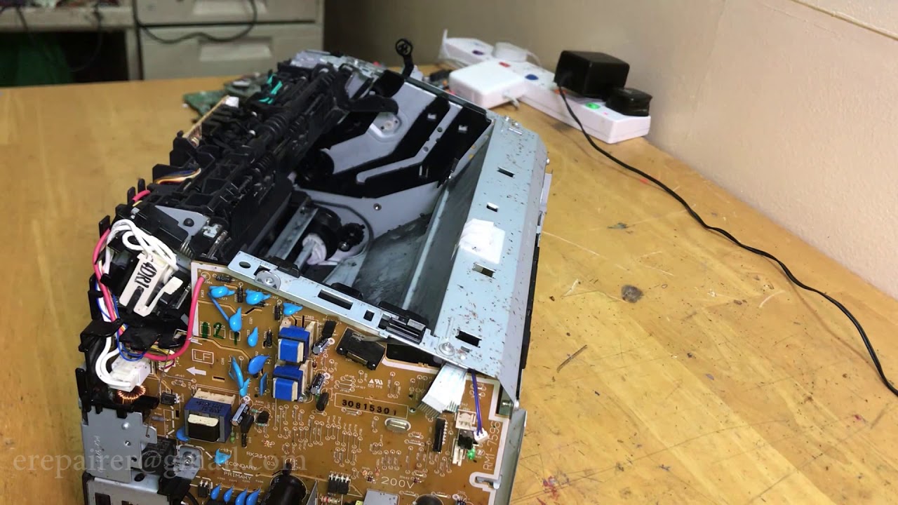 HP LASERJET 1102 PRINTER RM1-7596 Power Board Changing
