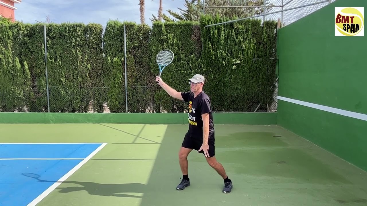 Tennis, Consiously playing the Forehand Volley out of the HAND