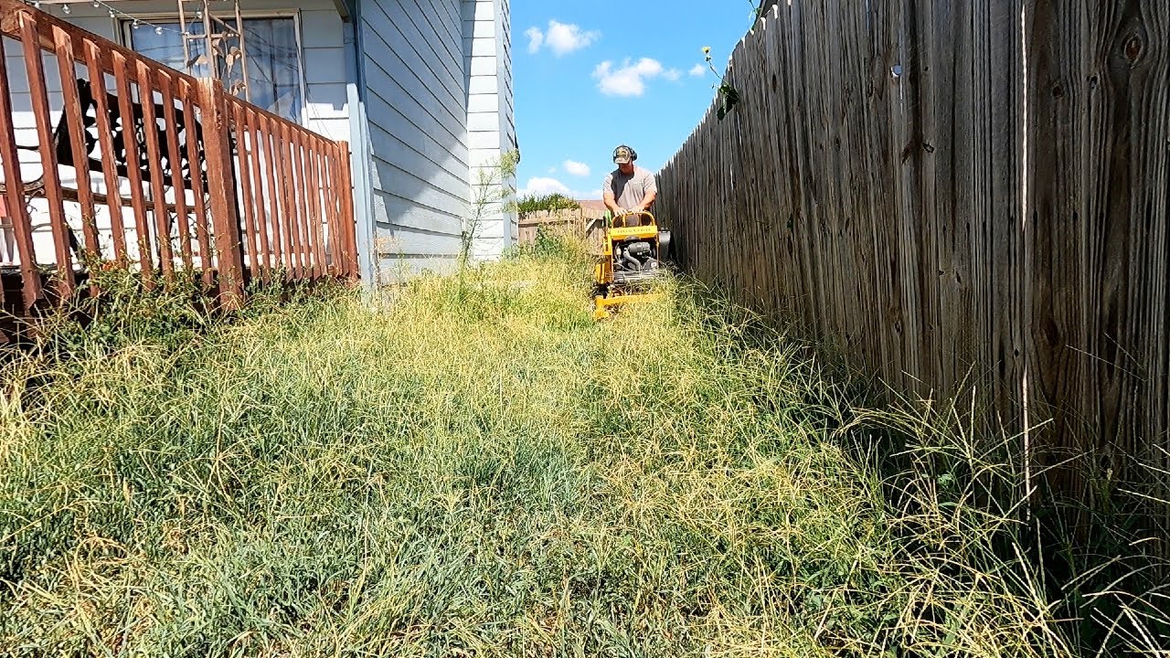 Disabled Vet SHOCKED We TRANSFORMED His CRAZY BACKYARD