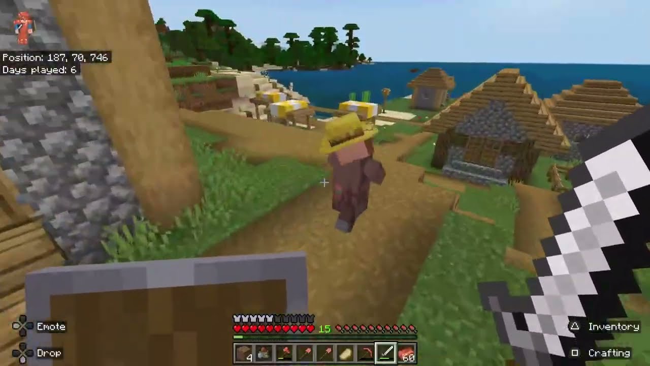 Zombie Minecraft Survival World part 3