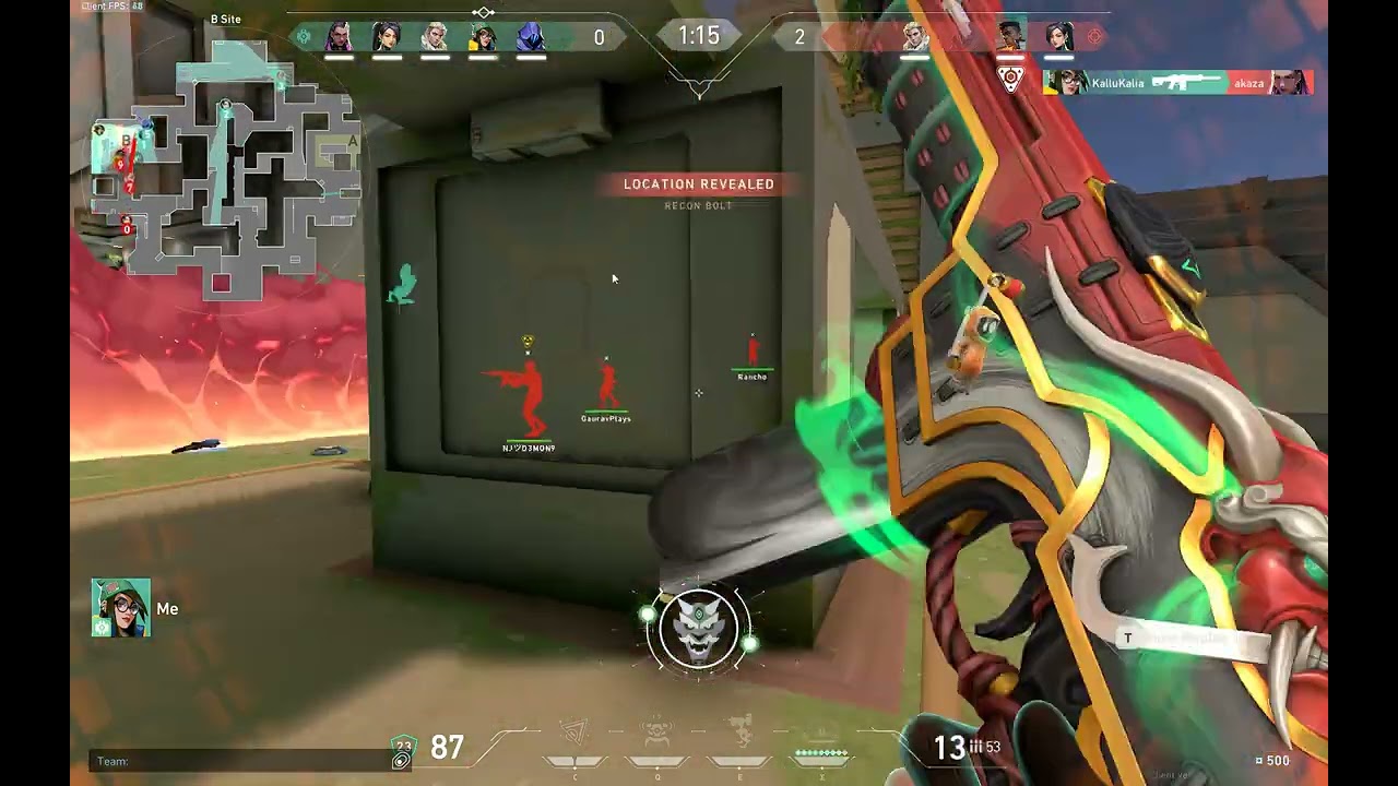 Killjoy Insane ACE on Abyss Map 🔥 | Valorant Ranked Gameplay