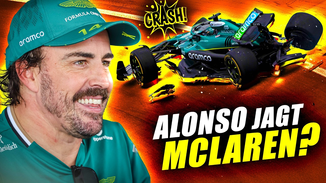 Crash-Drama in Zandvoort! Kann Alonso McLaren jagen?