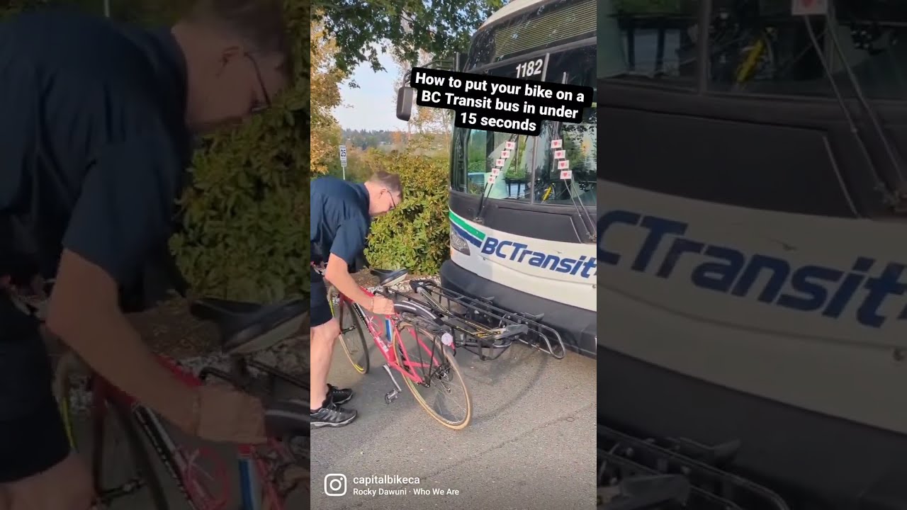 How to Put Your Bike on a BC Transit Bus