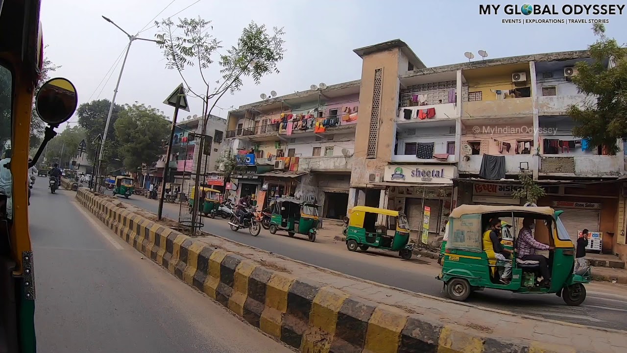 Beautiful Ahmedabad City - Auto ride from Airport to Vastrapur - Himalaya Mall