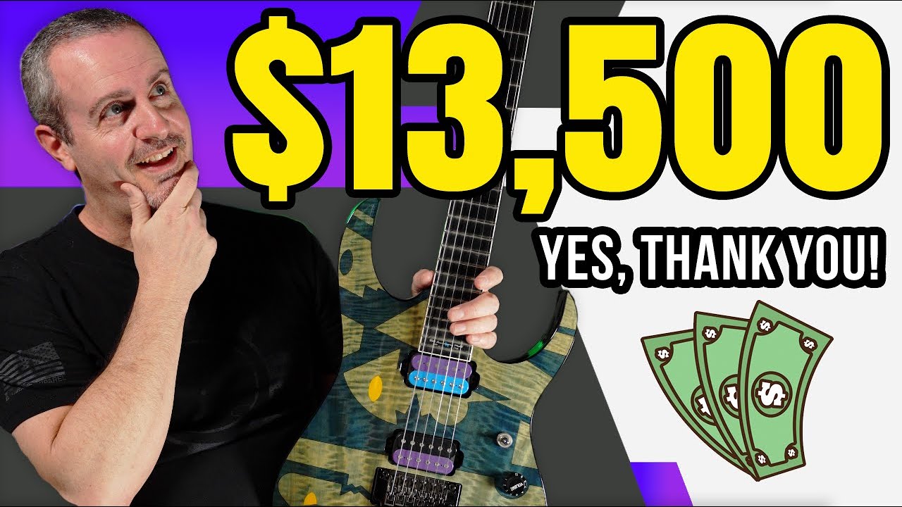 Ibanez JPM:  The world's most expensive Ibanez guitar?