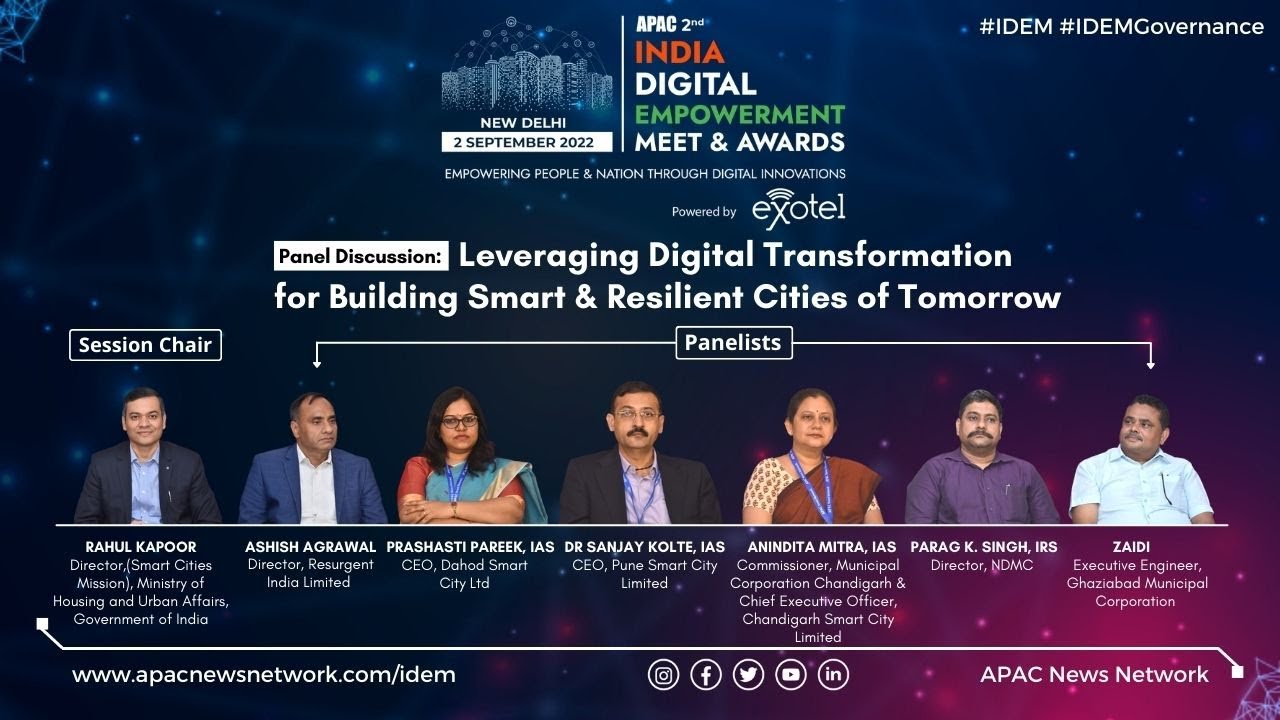 #IDEM | Leveraging Digital Transformation for Building Smart & Resilient Cities of Tomorrow