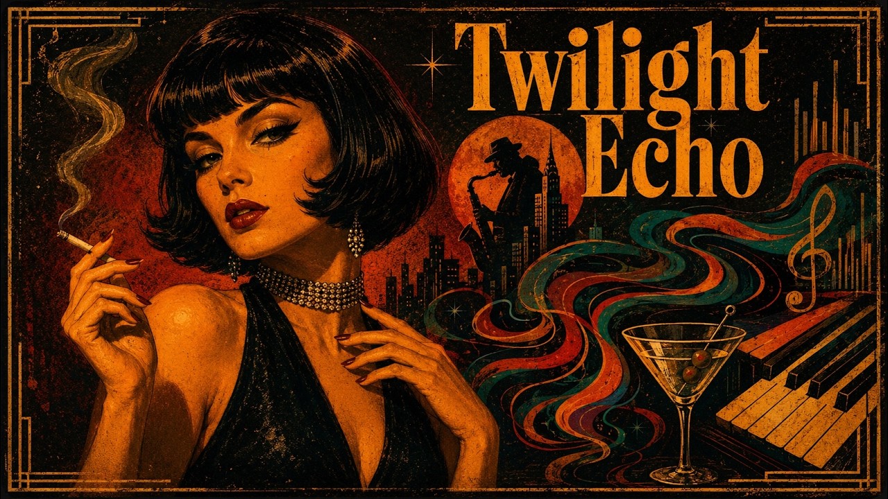 Dark Jazz & Noir Trip-Hop // Slow Music for Twilight Echo