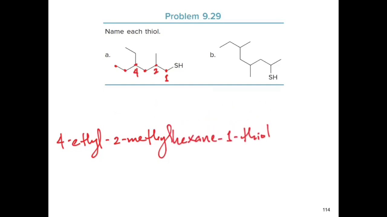 (Organic CHEM) CH 9 Alcohols, Ethers, and Related Compounds part 4