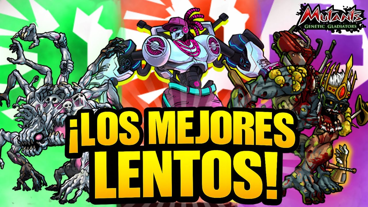 ¡JUGANDO CON LOS MUTANTES MÁS LENTOS Y PODEROSOS! 💪 | Mutants Genetic Gladiators