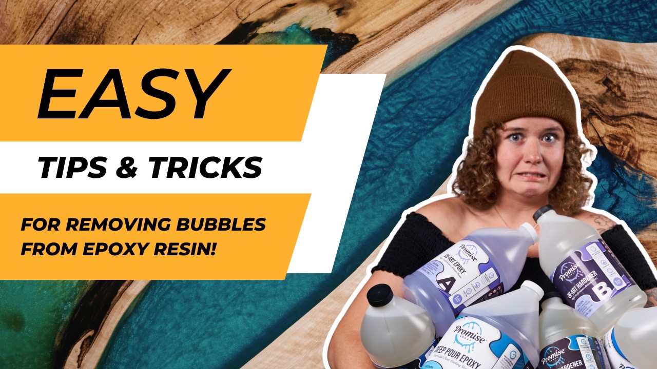 How to Get Bubbles Out of Resin