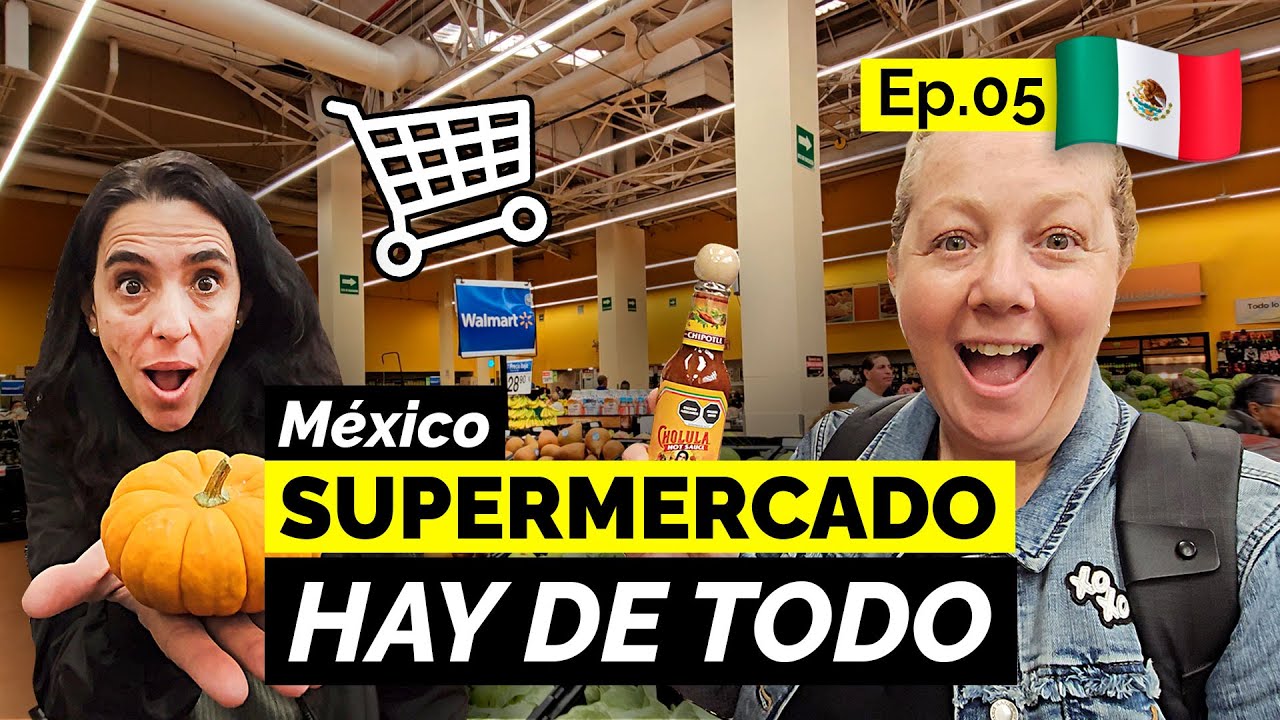 Visitando SUPERMERCADO Walmart en MÉXICO 🛒 | Cosas de Día de Muertos y Halloween 😱