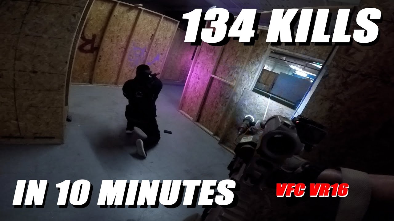 VFC VR16 MASSACRE • 134 ELIMINATIONS • INDOOR AIRSOFT FIELD