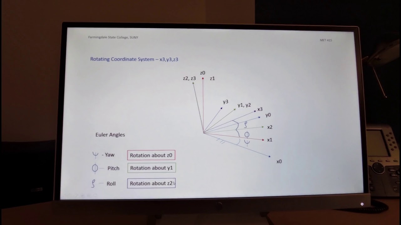 Coordinate Systems