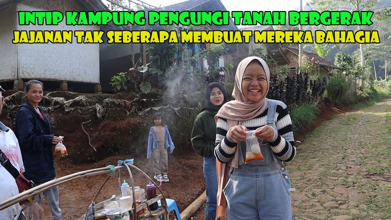 Inilah Kampung Yang Terkena Dampak Bencana Tanah Bergerak. Intip Hunian Sementara Pengungsi.