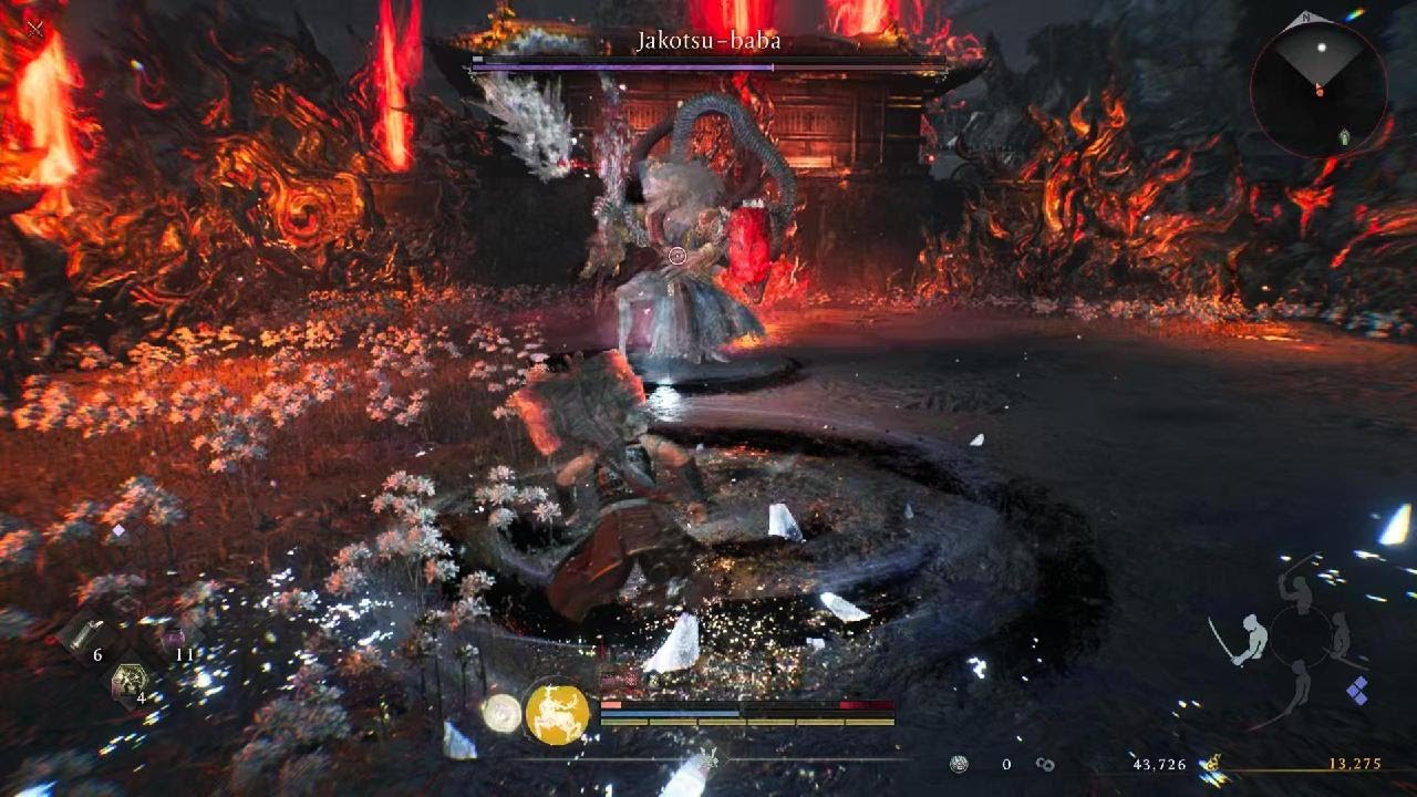 Nioh 3 How to cheese Jakotsu baba fight.