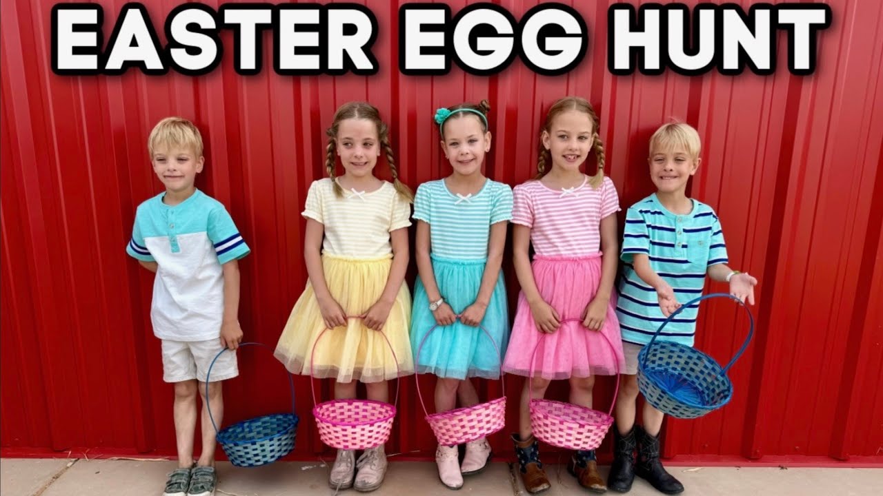 Huge Easter Egg Hunt - Best Day Ever!