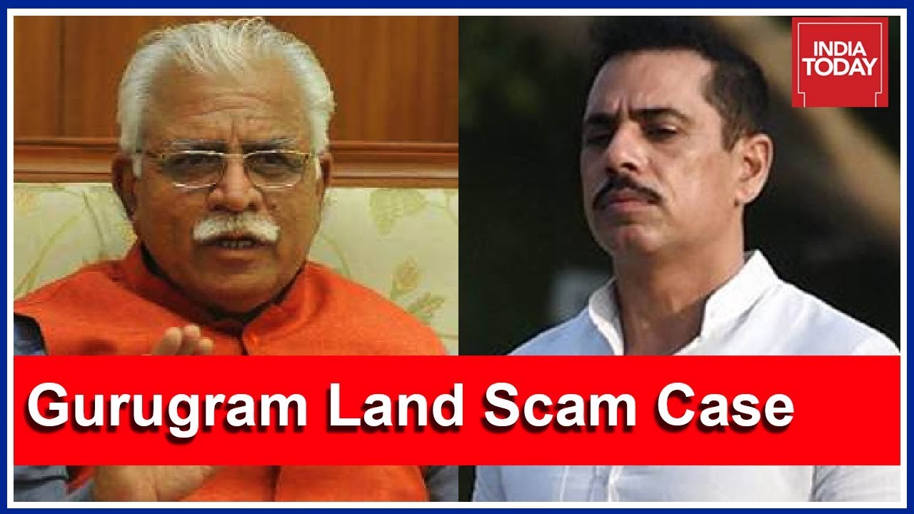 Gurgaon Land Scam : Haryana CM, Khattar Reacts To FIR Against Robert Vadra